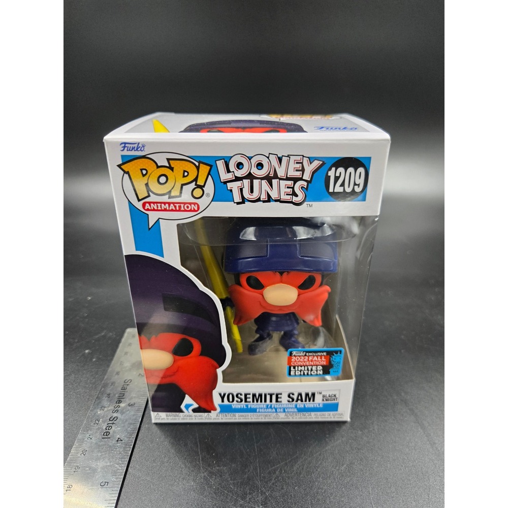 Funko Pop Looney Tunes Yosemite Sam Black Knight 1209 2022 Fall Convention